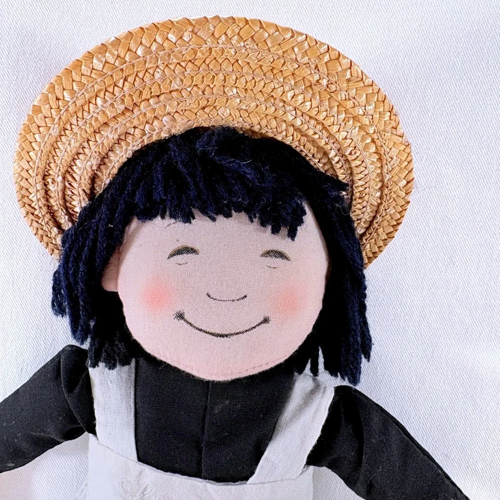 R&S Books Linnea in Monet's Garden Rag Doll 11.5
